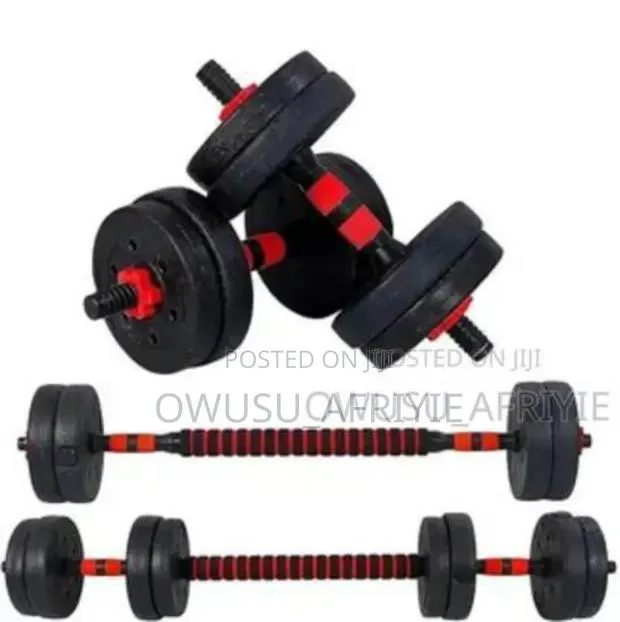 30kg Adjustable Barbel Kettlebell Dumbbell Set (Christmas Promo)