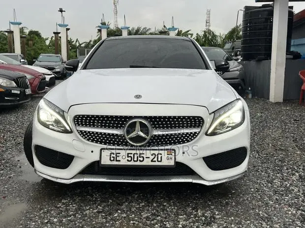 Mercedes-Benz C300 Base C300 AWD 4MATIC Sedan 2018 White