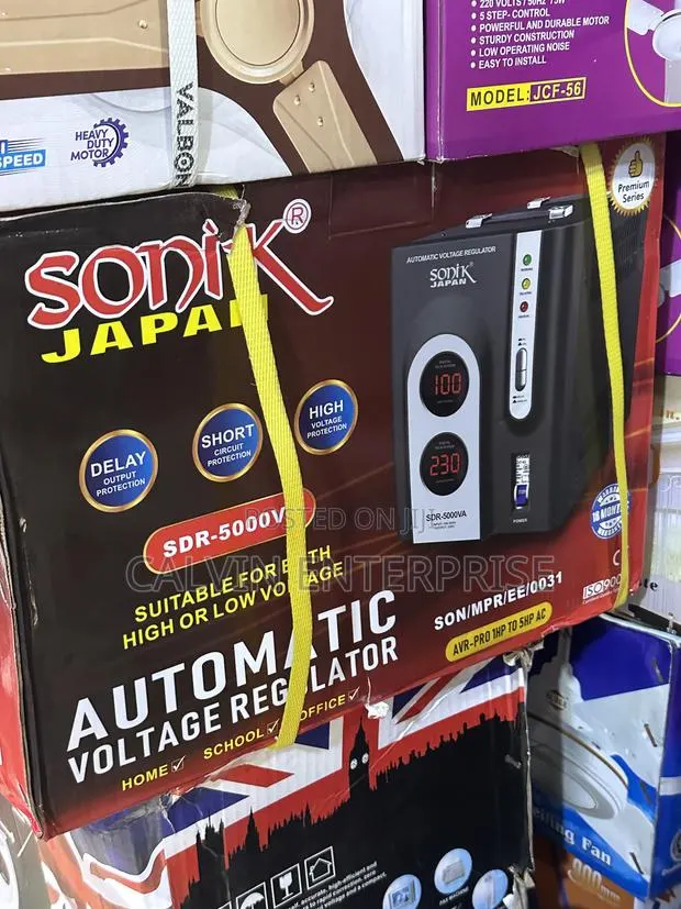 Automatic Voltage Stabilizer 5000watt ( Sonik Japan) · Photo 1