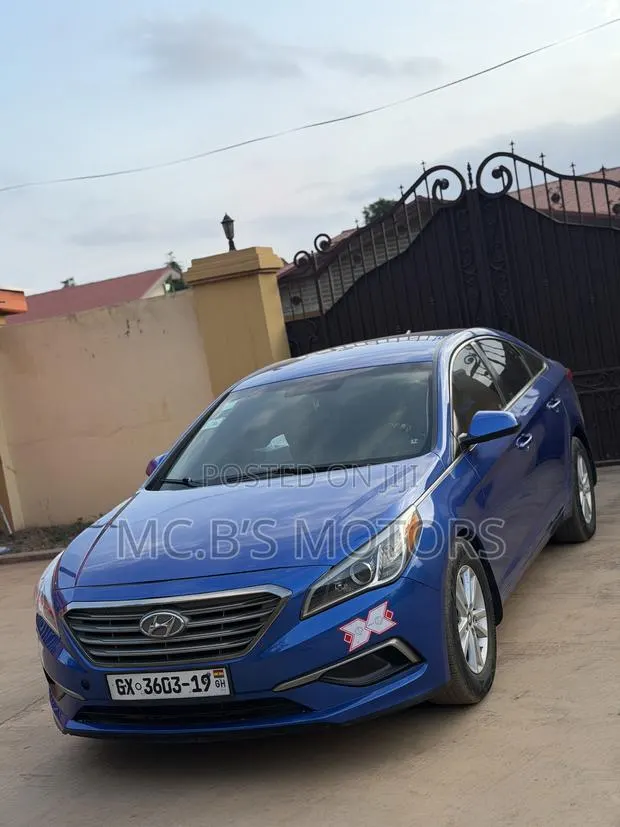 Hyundai Sonata 2016 Blue · Photo 1