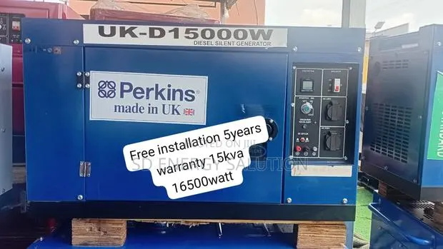 Perkins Backup Power Generator for Homes and Industry 16500watt · Photo 1