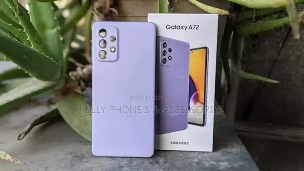 New Samsung Galaxy A72 128 GB Purple · Photo 1