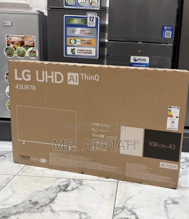 Fresh in Box Lg Uhd Smart Screen Television(43ur7800)43 Inch. · Photo 1