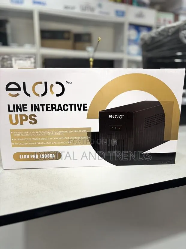ELDO Pro Line Interactive UPS – 1500VA · Photo 1