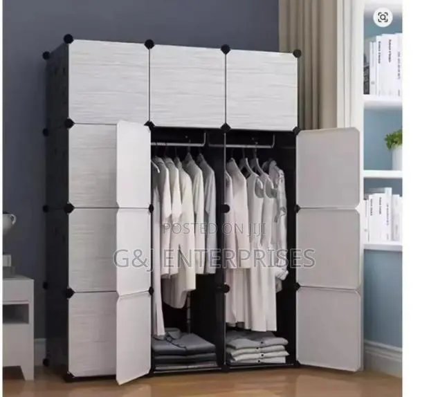 12 Cube Plastic Wardrobe