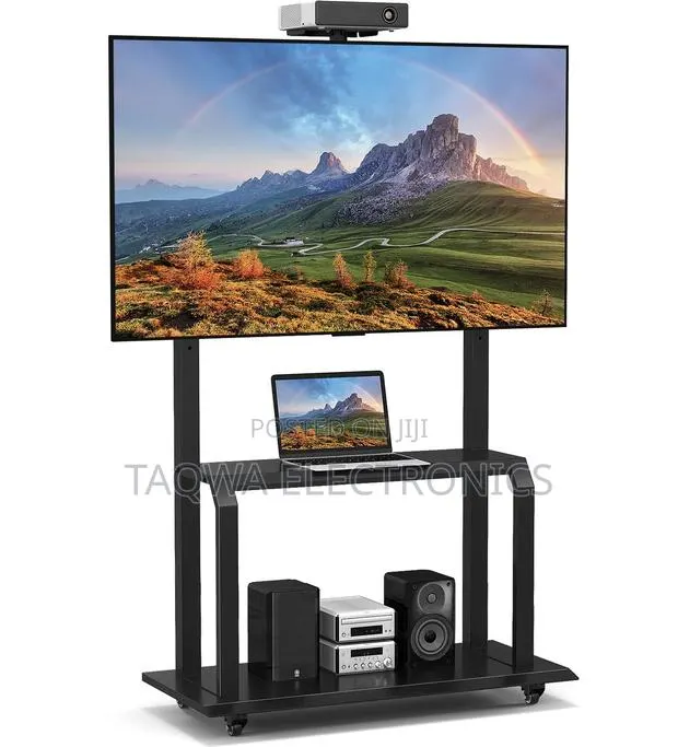 Heavy-60 Inches to 100 Inches Universal Mobile Tv Stand · Photo 1