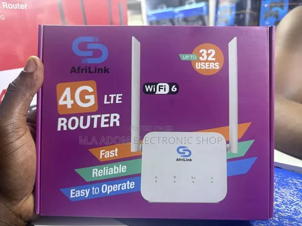 Portable Rechargeable Afrilink 4g Lte Fast Reliable Router · Photo 1