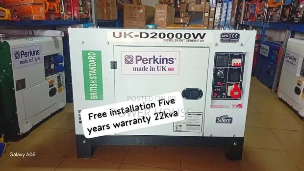Reliable Power With the Perkins 22kva Generator – Strong Engine 22kva · Photo 1