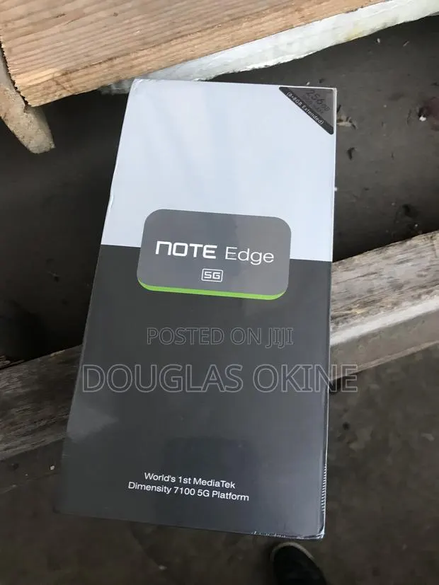 New Infinix Note Edge 256 GB Black · Photo 1