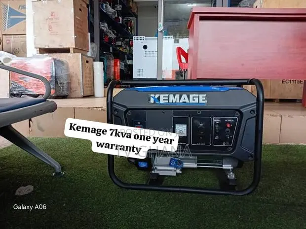 Kemage 7kva Petrol Generator – Powerful Fuel Saver Genset 7kva · Photo 1