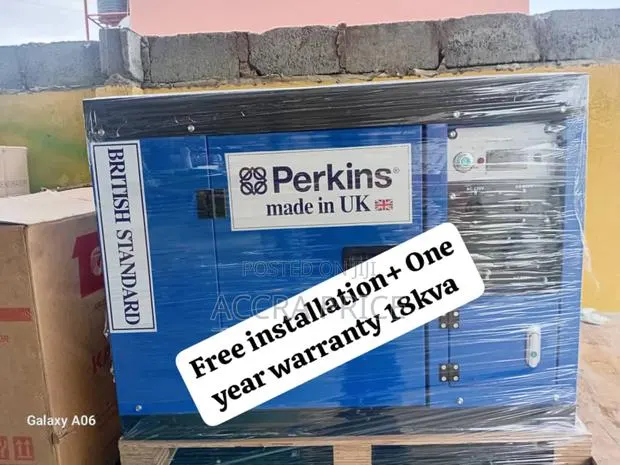 Free Installation of Generator 18kva Diesel Perkins Uk Made · Photo 1
