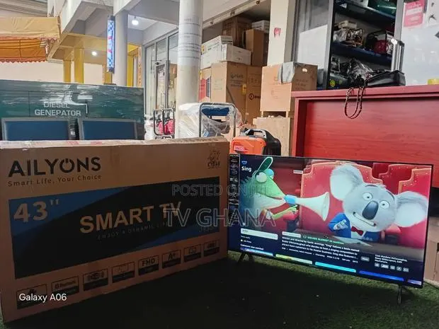 Ailyons 43 Inch Smart TV – Powerful Big Screen Entertainment at 43 TVS · Photo 1