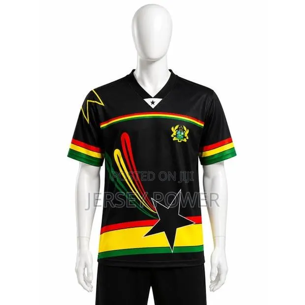 Ghana Jersey Black Fashion ( to the World ) · Photo 1