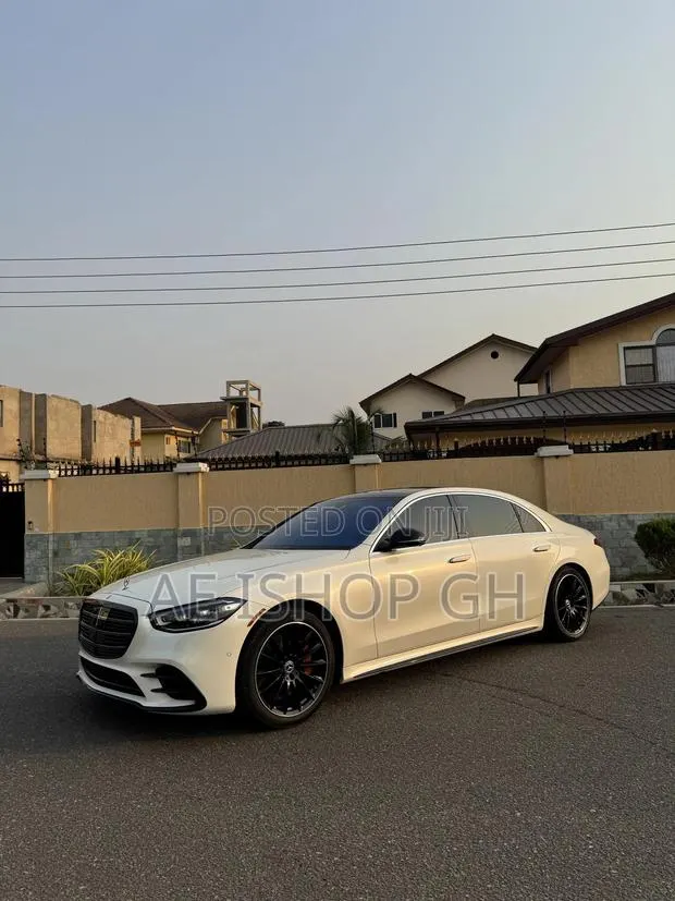Mercedes-Benz S-Class S 580 4MATIC 2022 White