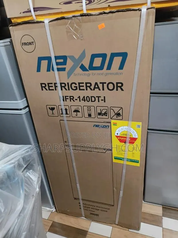 Nexon 112 Double Door Refrigerator (Nfr-140dt-I) - Silver · Photo 1