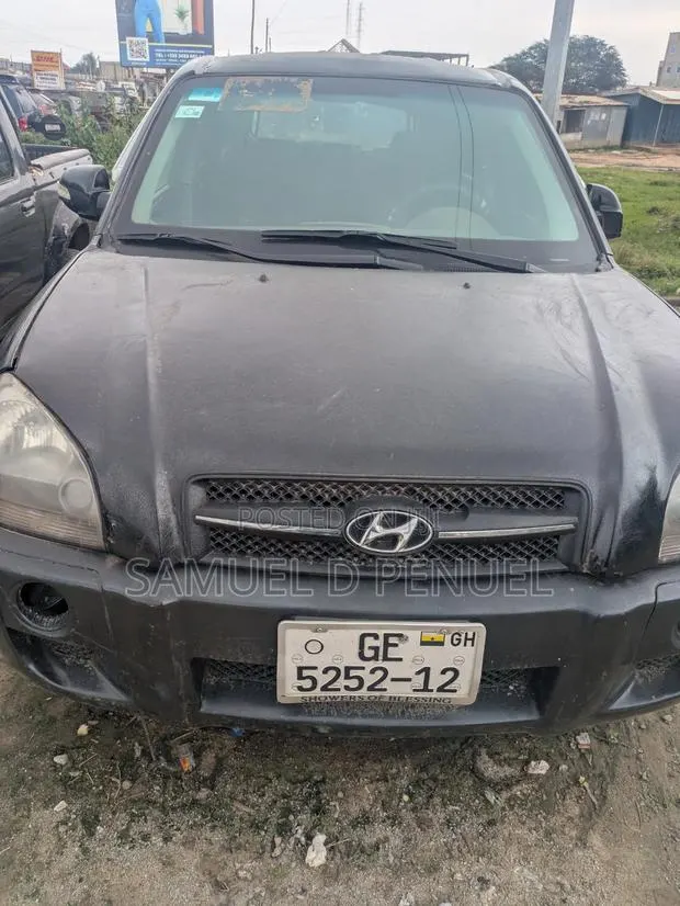 Hyundai Tucson 2008 Black · Photo 1