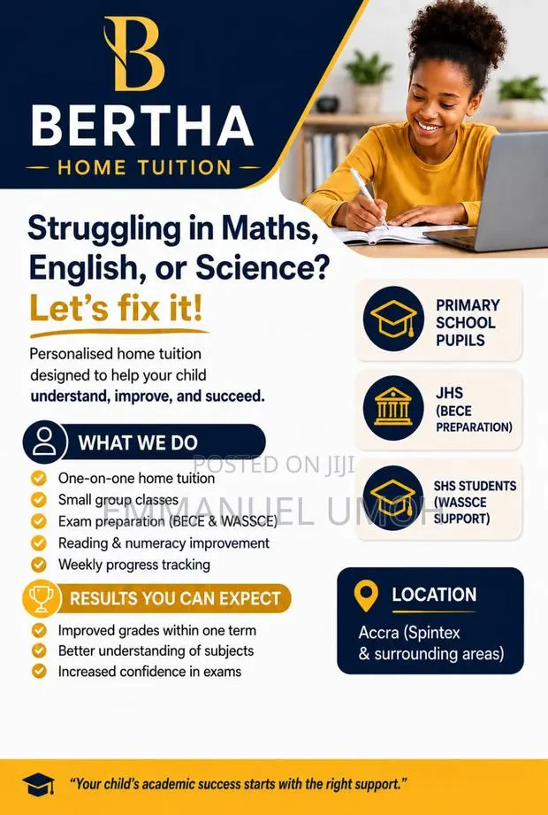 Specialized Home Tuition for Primary, JHS and SHS · Photo 1