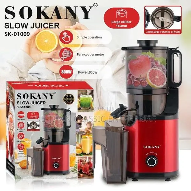 Extra Large Quality Sokany Slow Juicer · Photo 1