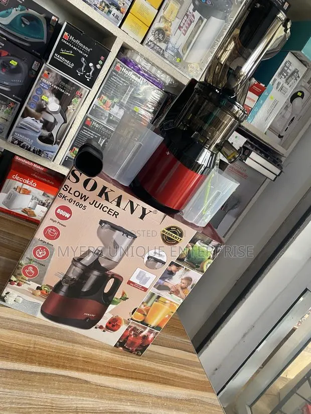 800W Sokany Masticating Slow Juicer Extractor · Photo 1
