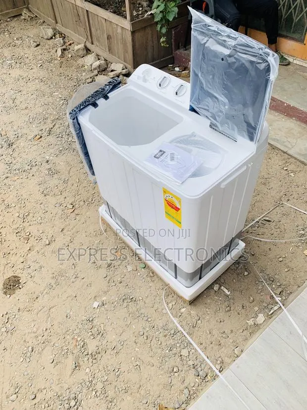 Zealous Sleek Midea 18kg Twin Tub Washing Machine MTG01W180-W · Photo 1