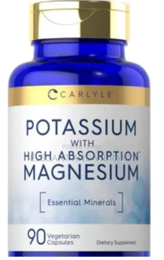 Potassium Magnesium Glycinate , Magnesium Oxide| 90 Capsules