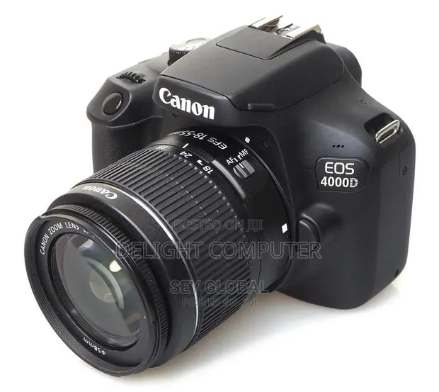Canon Eos 4000d DSLR Camera 18.55mm Lens
