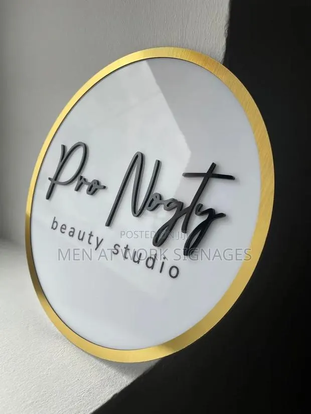 Indoor Acrylic Sign · Photo 1