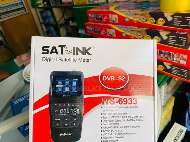 Satlink WS-6933:Your Satellite Installation Made Easy · Photo 1
