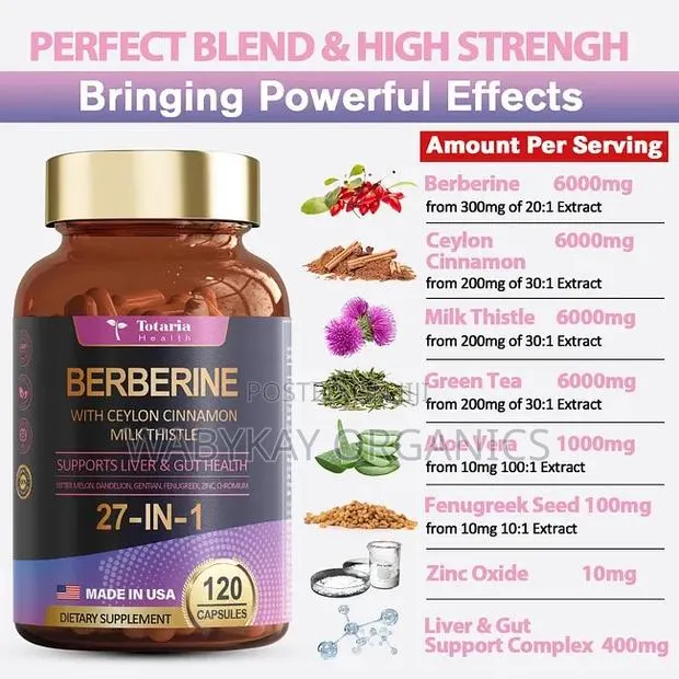 Berberine With Ceylon Cinnamon 27 in 1 · Photo 1