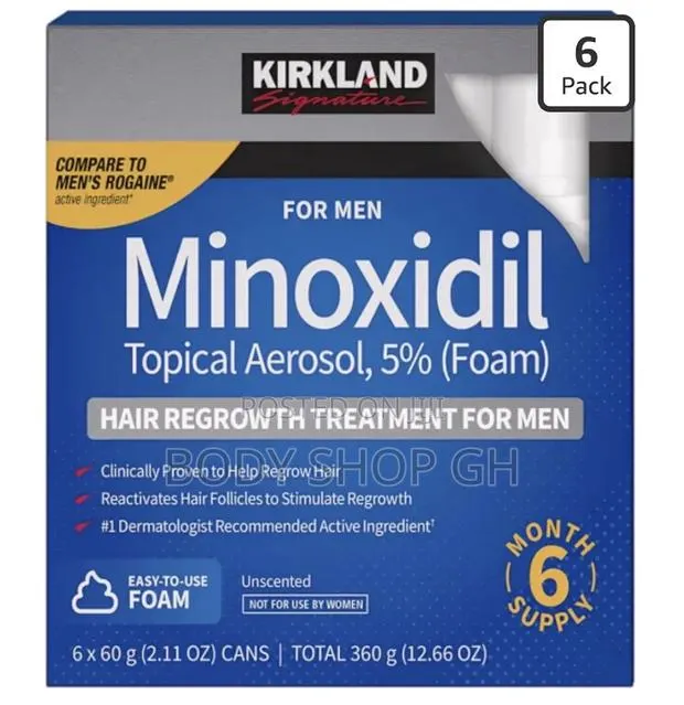 Kirkland Minoxidil Foam 5% for Men - 1 Month Supply / 1 Bottle · Photo 1