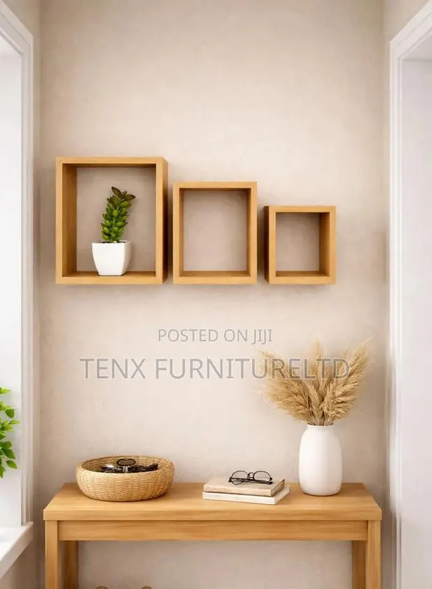Wall Shelves (Wooden 3pcs) · Photo 1