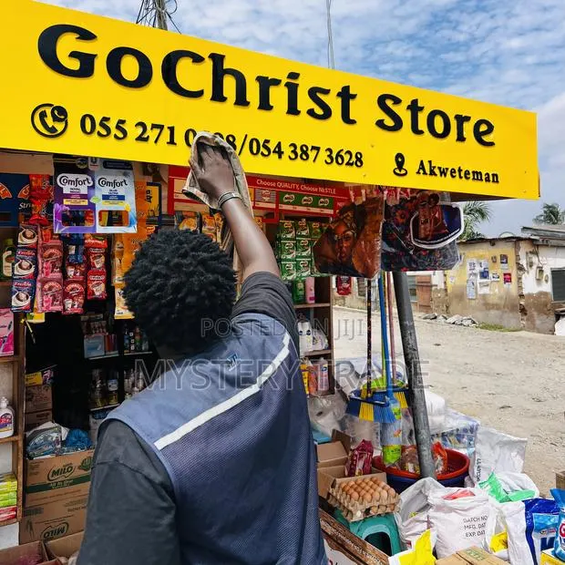 2d Outdoor Facial Signage for Gochrist Store · Photo 1