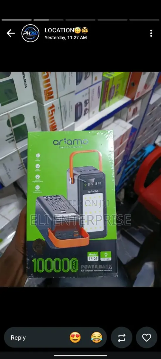 Ariamo 100,000mAh Power Bank · Photo 1