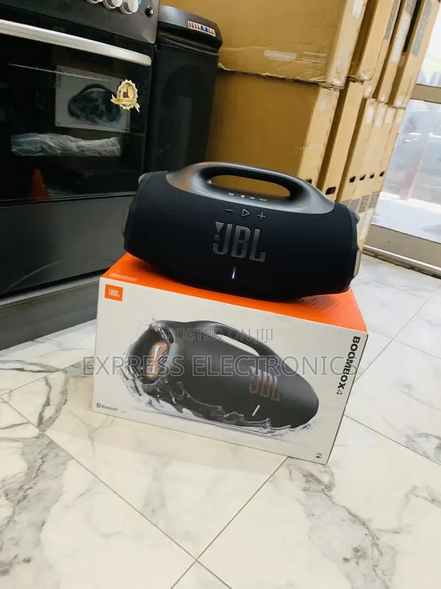 Hot Deals JBL Boombox 4 Portable Bluetooth Speaker With Amplifier, · Photo 1