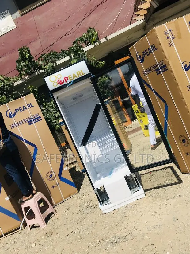 Shop 300 Liter Pearl Glass Display PVC-352 Singledoor · Photo 1