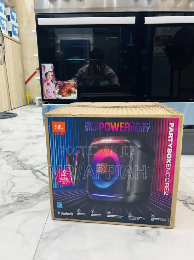 High Efficiency JBL Partybox Encore Portable Speaker With 2 Microphone · Photo 1