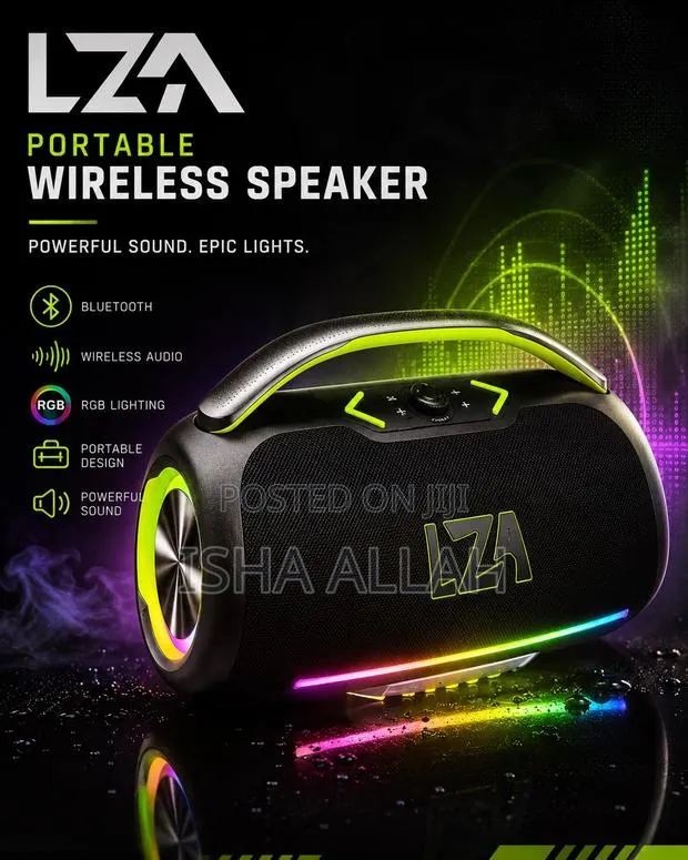 LZ1 ThunderGlow RGB Portable Speaker · Photo 1