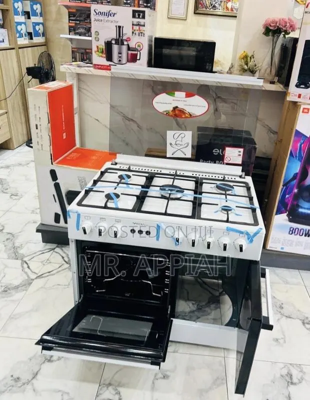 Sleek Design Mideatech 5 Gas Cooker(White) · Photo 1