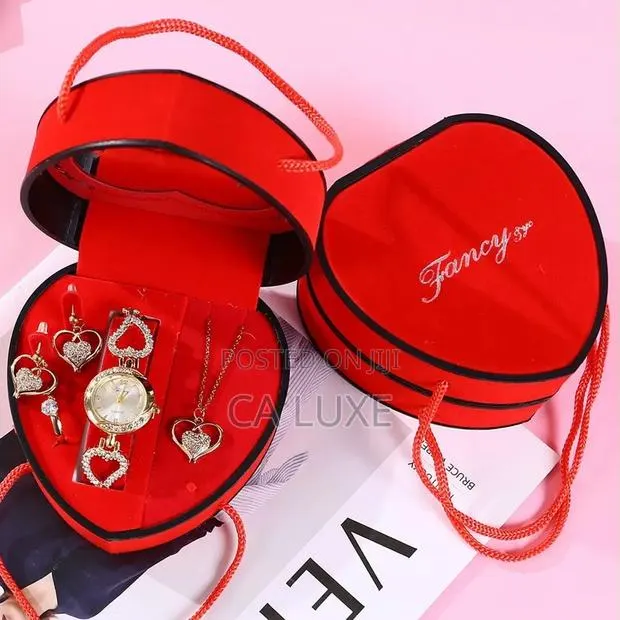 Quality Women's Jewelry and Watch Valentine Gift Set · Photo 1