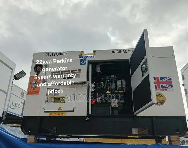 Brand New Perkins 22KVA Diesel Genset – Heavy Duty, Reliable and Fuel · Photo 1