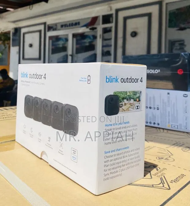 Energy Efficient Blink Outdoor 4 Wire-Free Security Camera · Photo 1