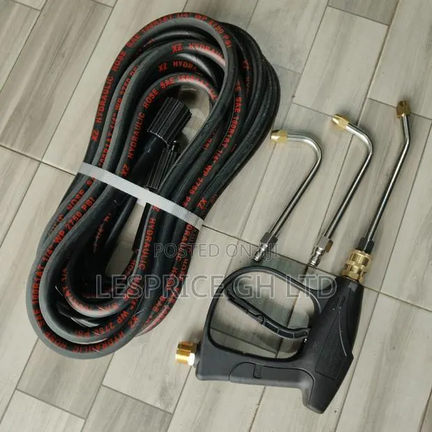 Pressure Washer Hose 10mm With Gun and Nozzle · Photo 1