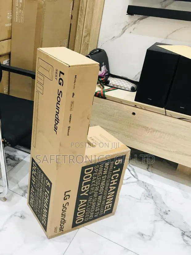 Choose Black Bluetooth Lg S65t 600 Watts 5.1ch Soundbar · Photo 1