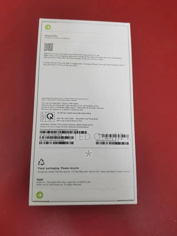 New Apple iPhone 17 Pro Max 256 GB Orange · Photo 1