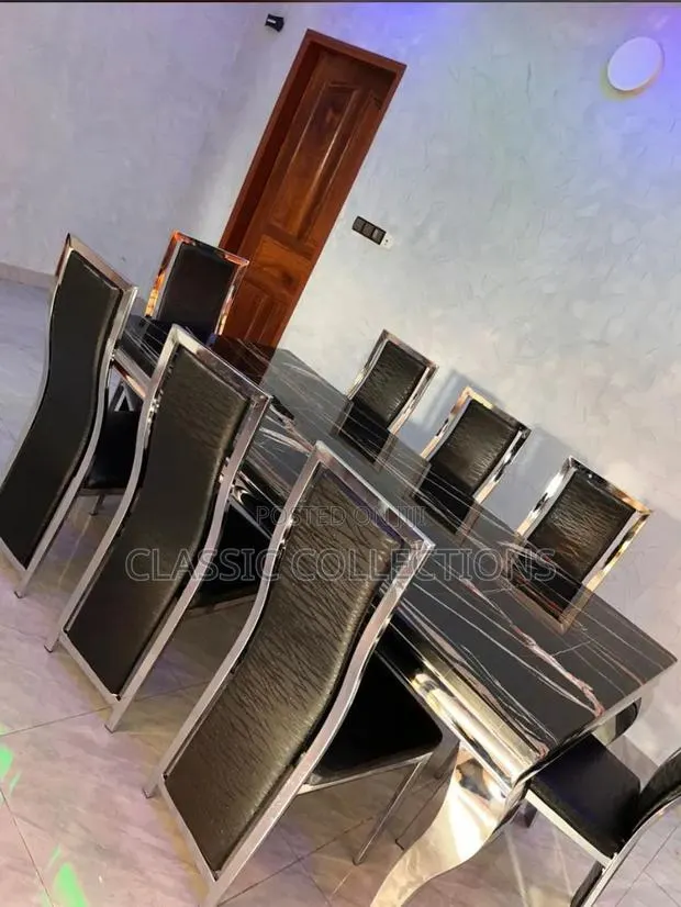 8 Seater Dining Set-Marble · Photo 1