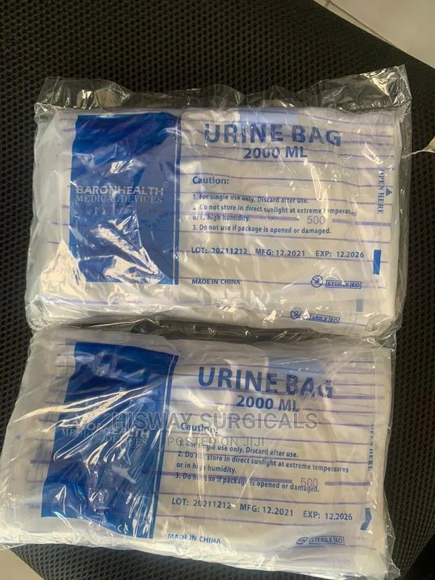 Urine Drainage Bags · Photo 1