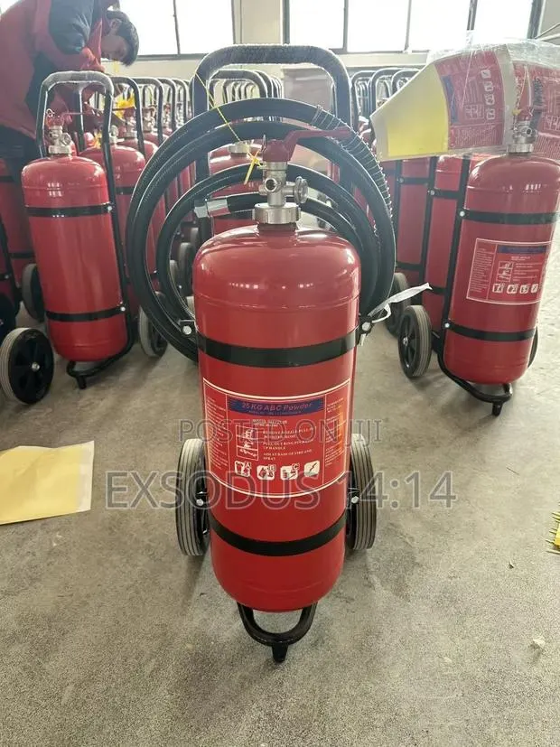 Fire Extinguisher DCP 25kg( Trolley) · Photo 1