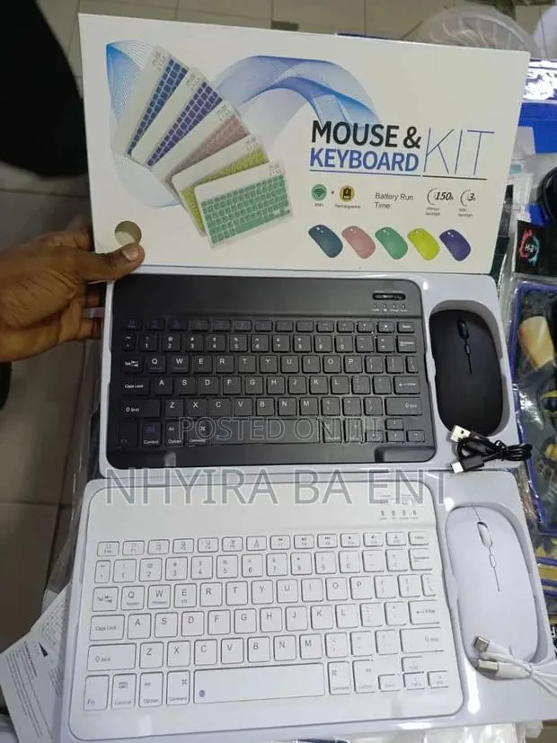Rechargeable Wireless Keyboard and Mouse Kit Available · Photo 1