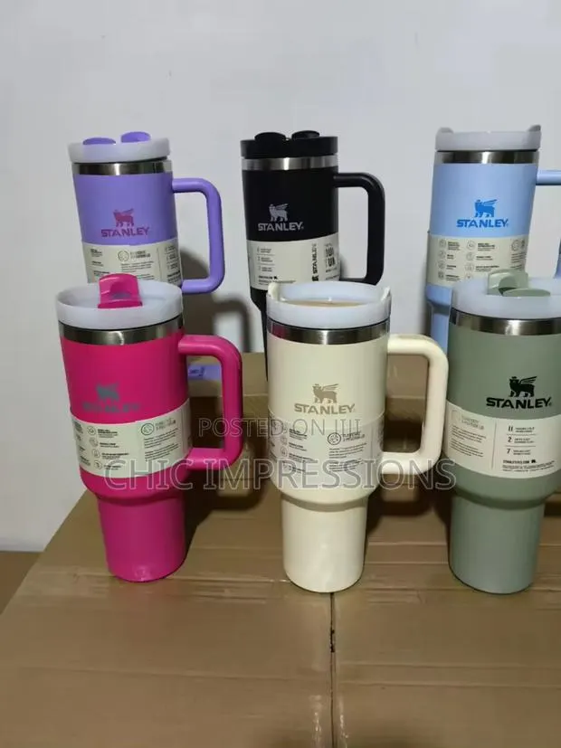 Stanley 40oz Tumbler With Accessories and Straw Cleaner · Photo 1