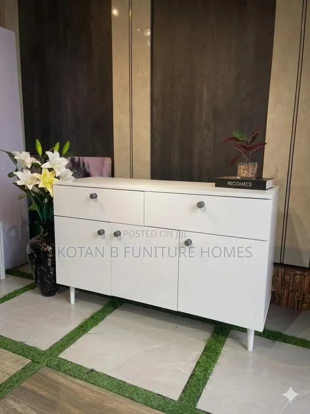 A White Sideboard Dresser or Cabinet · Photo 1
